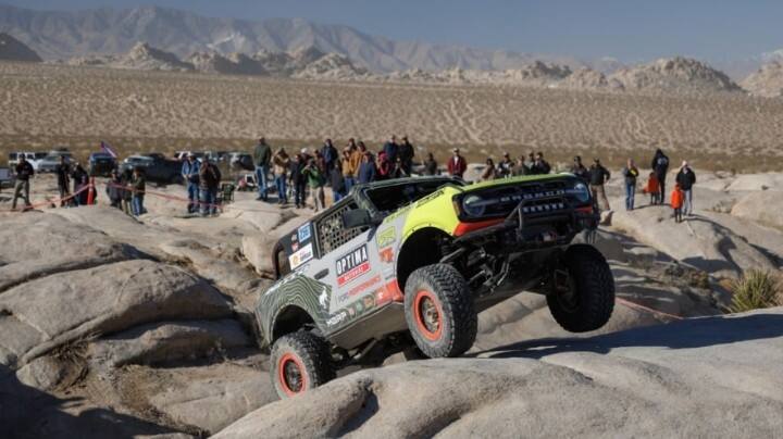 Bronco 4600 took a podium sweep in the stock class at the King of the Hammers in February.